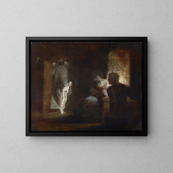 Khleborn amène Undine aux pêcheurs - Henry Fuseli — quadro incorniciato alla parete