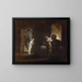 Undine entra nella casa del pescatore e di sua moglie - Henry Fuseli — quadro incorniciato alla parete