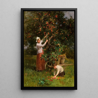 Henry George Todd - In the Orchard couen France.webp