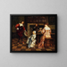 Musica da camera dei pesci - Henry Gillard Glindoni — quadro incorniciato alla parete