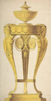 Conception pour un torchère ou brûleur de parfum - Henry Holland — vista dell’opera