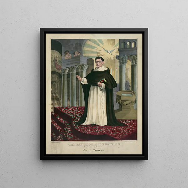 Henry Jerome Schile - Very Rev Thomas N Burke OP the great patriot Dominican Santo Tomas.webp