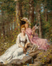 Un passatempo estivo preferito - Henry Joseph Thouron — vista dell’opera