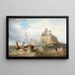 Mont Saint-Michel, Cornovaglia - Henry King Taylor — quadro incorniciato alla parete