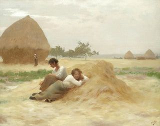 I mietitori - Henry Lerolle — vista dell’opera