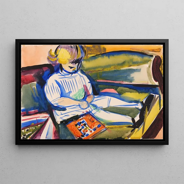 Henry Lyman Saen - Child on Sofa.webp