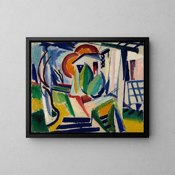 Fugue - Henry Lyman Saen — quadro incorniciato alla parete