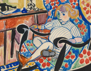 Gouache - Henry Lyman Saen — vista dell’opera