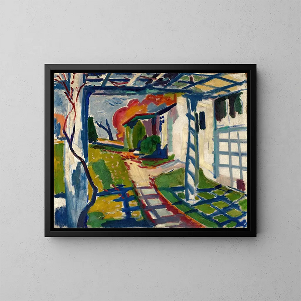 Treille - Henry Lyman Saen — quadro incorniciato alla parete