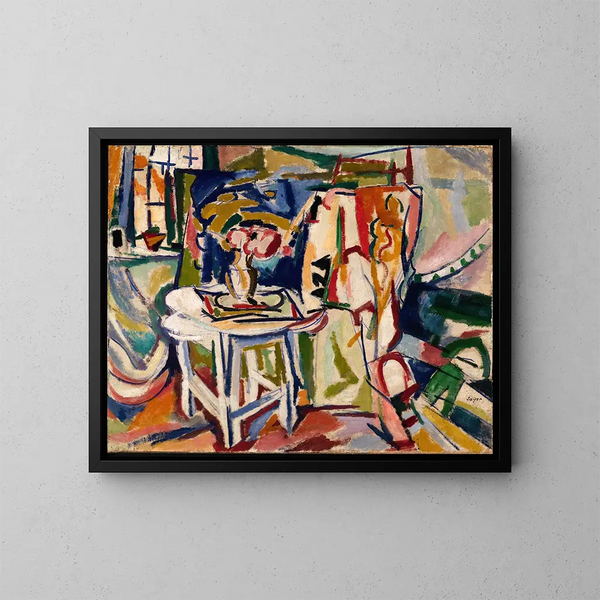 Interno - Henry Lyman Saen — quadro incorniciato alla parete