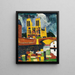 Notre Dame - Henry Lyman Saen — quadro incorniciato alla parete