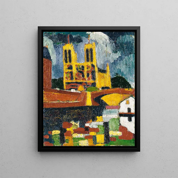 Notre Dame - Henry Lyman Saen — quadro incorniciato alla parete