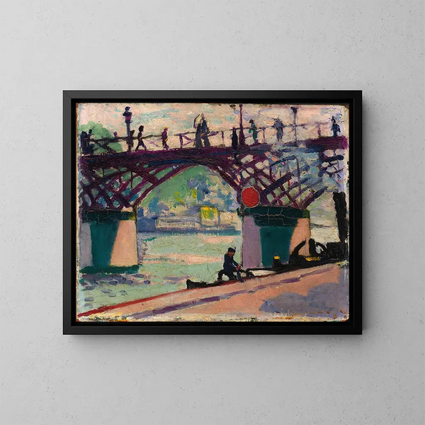 Pont des Arts - Henry Lyman Saen — quadro incorniciato alla parete