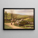 Chemin di campagna in Cornovaglia - Henry Martin — quadro incorniciato alla parete