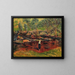 Bretonne di Pont-Aven con i piedi nel fiume - Henry Moret — quadro incorniciato alla parete