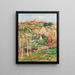 Fattorie in Bretagna - Henry Moret — quadro incorniciato alla parete