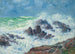 Gros temps à Saint-Grenoble, Pointe de Penmarch - Henry Moret — vista dell’opera