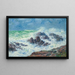 Gros temps à Saint-Grenoble, Pointe de Penmarch - Henry Moret — quadro incorniciato alla parete