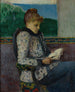 Lettura alla finestra - Henry Moret — vista dell’opera