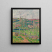 L'inverno in Bretagna - Henry Moret — quadro incorniciato alla parete