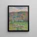Paesaggio invernale verso Pont-Aven - Henry Moret — quadro incorniciato alla parete