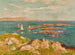 Voile blanche, voile rouge in Bretagna - Henry Moret — vista dell’opera