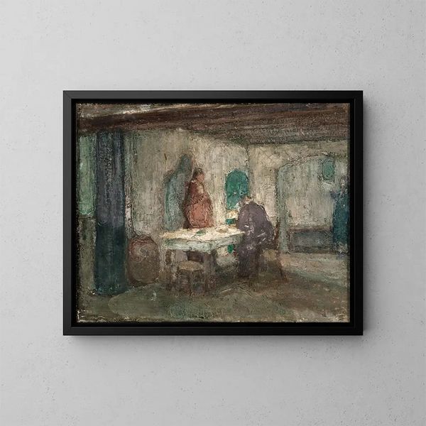 E scomparve dalla loro vista - Henry Ossawa Tanner — quadro incorniciato alla parete