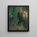 Partenza verso l'Egitto - Henry Ossawa Tanner — quadro incorniciato alla parete