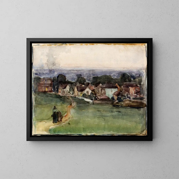Kansas City, Kansas - Henry Ossawa Tanner — quadro incorniciato alla parete