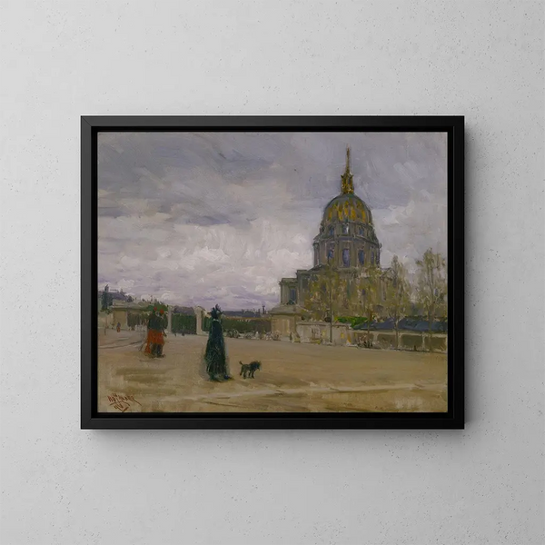 Les Invalides à Parigi - Henry Ossawa Tanner — quadro incorniciato alla parete
