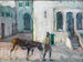 Scène di strada a Tanger, uomo che guida un vitello - Henry Ossawa Tanner — vista dell’opera