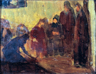Henry Ossawa Tanner - Study Christ Washing the Feet of the Disciples.webp