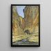 Le Canyon - Henry Ossawa Tanner — quadro incorniciato alla parete
