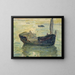 Le Naufrage - Henry Ossawa Tanner — quadro incorniciato alla parete