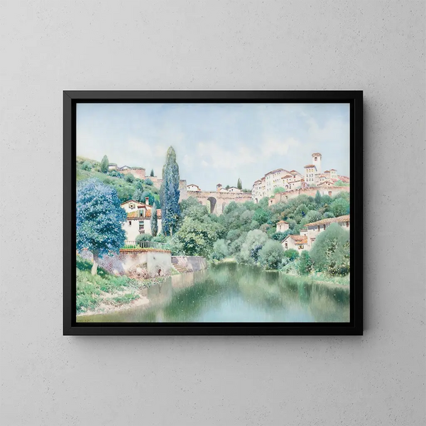 Villa espagnole I - Henry Pember Smith — quadro incorniciato alla parete