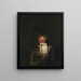 Il cantante di ballate - Henry Robert Morland — quadro incorniciato alla parete
