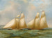 Regata di yacht - Henry Sargeant — vista dell’opera