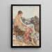 Un baigneur sur les rochers - Henry Scott Tuke — quadro incorniciato alla parete