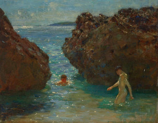 Baigneurs - Henry Scott Tuke — vista dell’opera