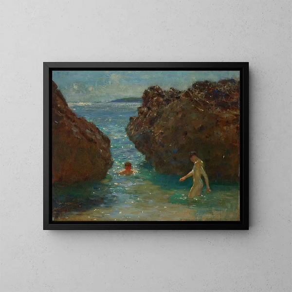 Baigneurs - Henry Scott Tuke — quadro incorniciato alla parete