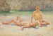 Gruppo di bagnanti al calore di mezzogiorno - Henry Scott Tuke — vista dell’opera