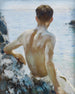 Studio sulla spiaggia - Henry Scott Tuke — vista dell’opera