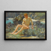 Nu sui scogli - Henry Scott Tuke — quadro incorniciato alla parete