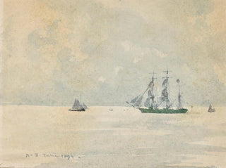 Barque à trois mâts - Henry Scott Tuke — vista dell’opera