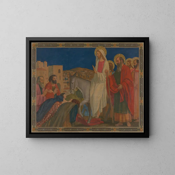 Entrée a Gerusalemme - Henry Siddons Mowbray — quadro incorniciato alla parete