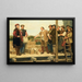 Capital e lavoro - Henry Stacy Marks — quadro incorniciato alla parete