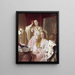 Emma e Federica Bankes di Soughton Hall - Henry Tanworth Wells — quadro incorniciato alla parete