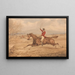 Face à un ruisseau - Henry Thomas Alken — quadro incorniciato alla parete