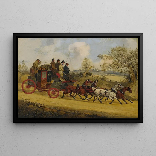 Henry Thomas Alken - Full Tilt And Knee DeepA Pair.webp