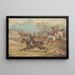 Fuyons Prenons la Tête - Henry Thomas Alken — quadro incorniciato alla parete